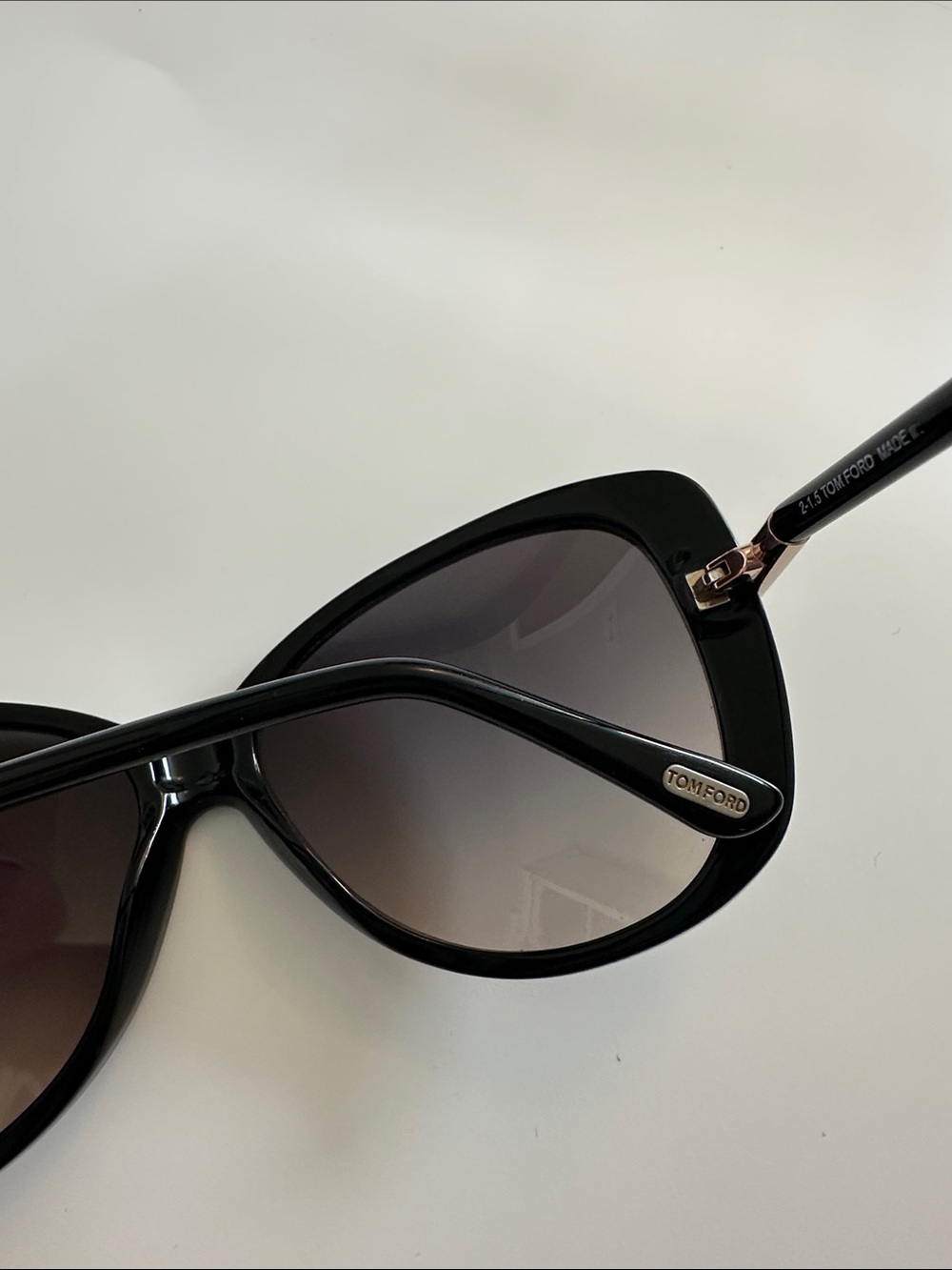 Tom Ford Linda Women's Black Oversized Sunglasses - Picture 7 of 10